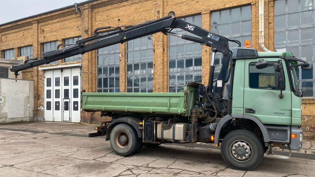Mercedes-Benz Actros 2/3 6-Zyl.1836 ALLRAD 4x4 Dreiseitk: Kran Mercedes-Benz Actros 2/3 6-Zyl.1836 ALLRAD 4x4 Dreiseitk. Kran - Kipper, Autokran: das Bild 1 Mercedes-Benz Actros 2/3 6-Zyl.1836 ALLRAD 4x4 Dreiseitk: Kran Mercedes-Benz Actros 2/3 6-Zyl.1836 ALLRAD 4x4 Dreiseitk. Kran - Kipper, Autokran: das Bild 1