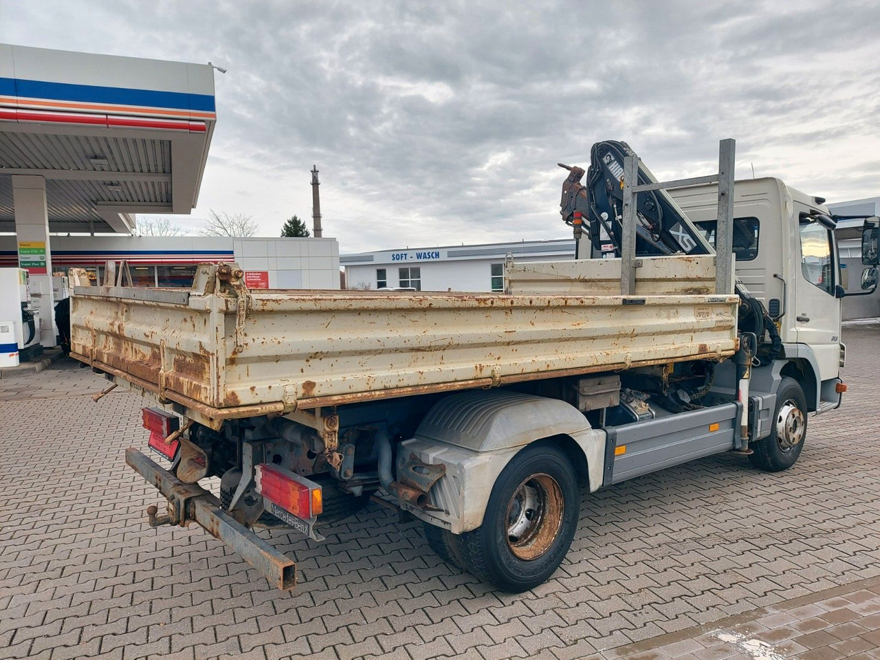 Kipper, Autokran Mercedes-Benz Atego 2 4-Zyl. 4x2 918 4x2 MEILLER HIAB066 Kran: das Bild 11 Kipper, Autokran Mercedes-Benz Atego 2 4-Zyl. 4x2 918 4x2 MEILLER HIAB066 Kran: das Bild 11