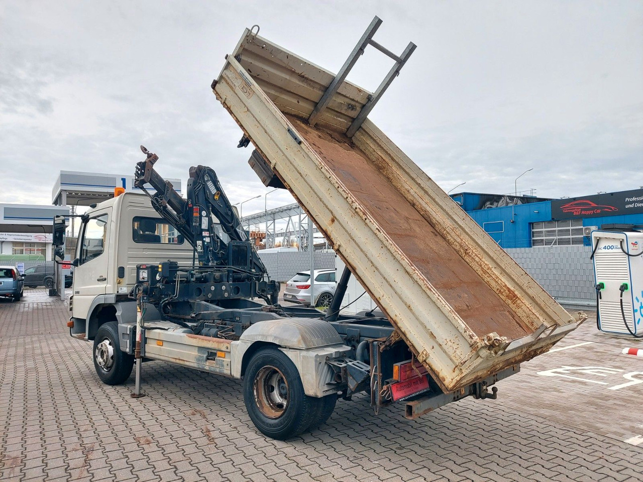 Kipper, Autokran Mercedes-Benz Atego 2 4-Zyl. 4x2 918 4x2 MEILLER HIAB066 Kran: das Bild 14 Kipper, Autokran Mercedes-Benz Atego 2 4-Zyl. 4x2 918 4x2 MEILLER HIAB066 Kran: das Bild 14