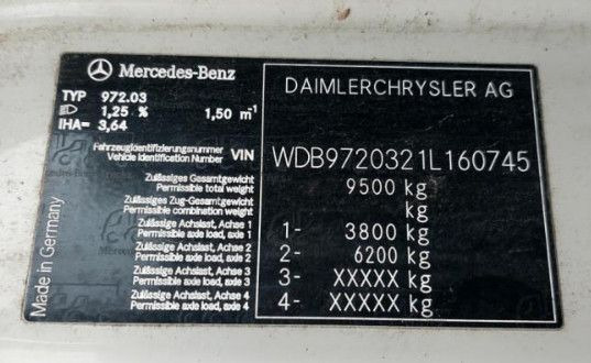 Kipper, Autokran Mercedes-Benz Atego 2 4-Zyl. 4x2 918 4x2 MEILLER HIAB066 Kran: das Bild 41 Kipper, Autokran Mercedes-Benz Atego 2 4-Zyl. 4x2 918 4x2 MEILLER HIAB066 Kran: das Bild 41