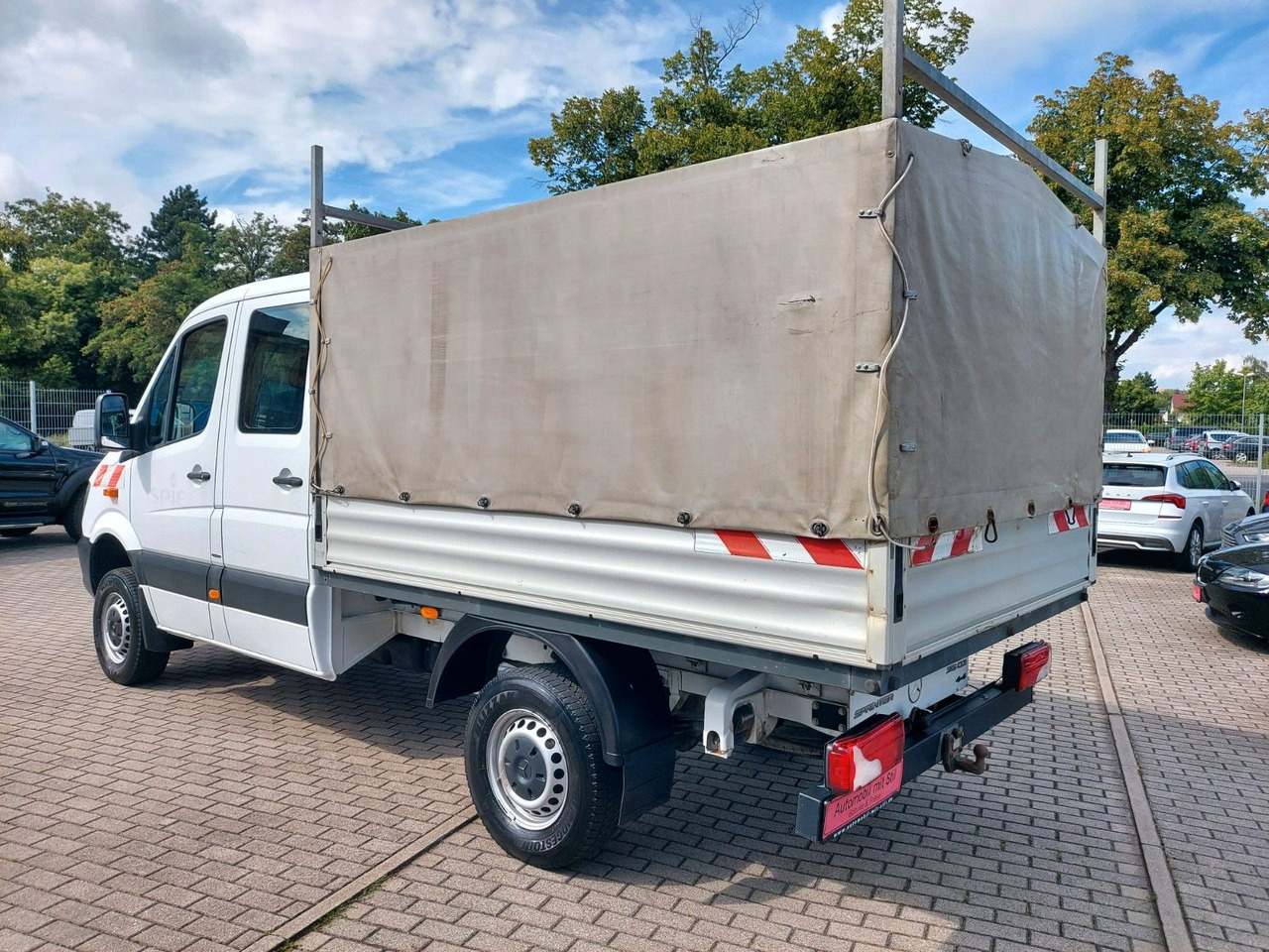 Mercedes-Benz Sprinter II Pritsche DoKa 316 4X4 Klima Standhei - Planen Transporter, Transporter mit Doppelkabine: das Bild 5 Mercedes-Benz Sprinter II Pritsche DoKa 316 4X4 Klima Standhei - Planen Transporter, Transporter mit Doppelkabine: das Bild 5