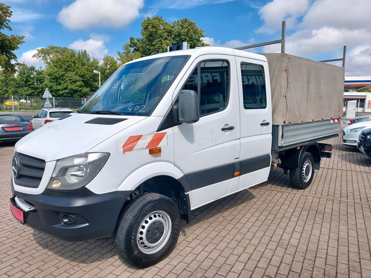Mercedes-Benz Sprinter II Pritsche DoKa 316 4X4 Klima Standhei - Planen Transporter, Transporter mit Doppelkabine: das Bild 4 Mercedes-Benz Sprinter II Pritsche DoKa 316 4X4 Klima Standhei - Planen Transporter, Transporter mit Doppelkabine: das Bild 4