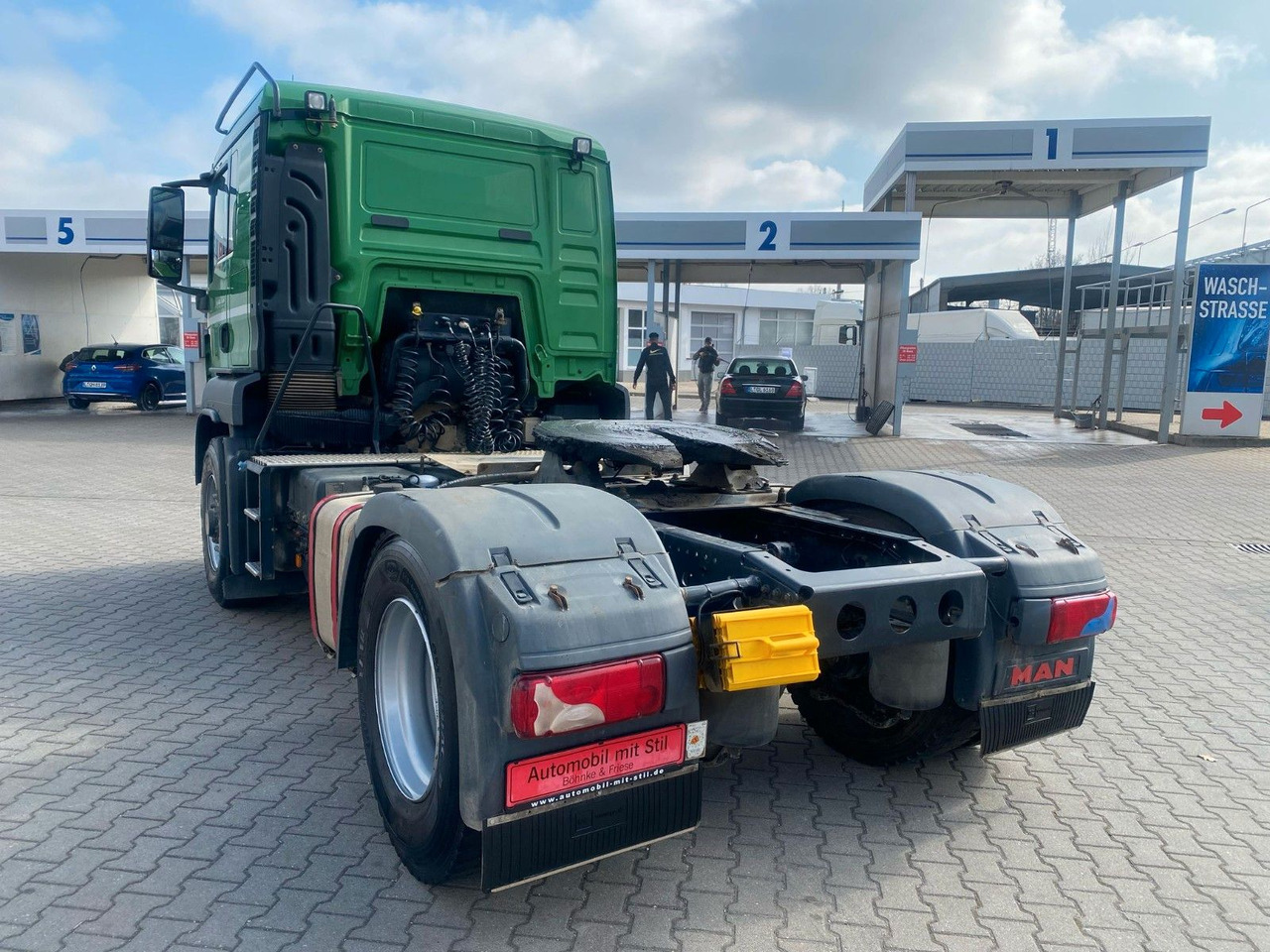 Sattelzugmaschine MAN TGS 18.460 Allrad Hydrodrive 4x4 Kipphydraulik: das Bild 7