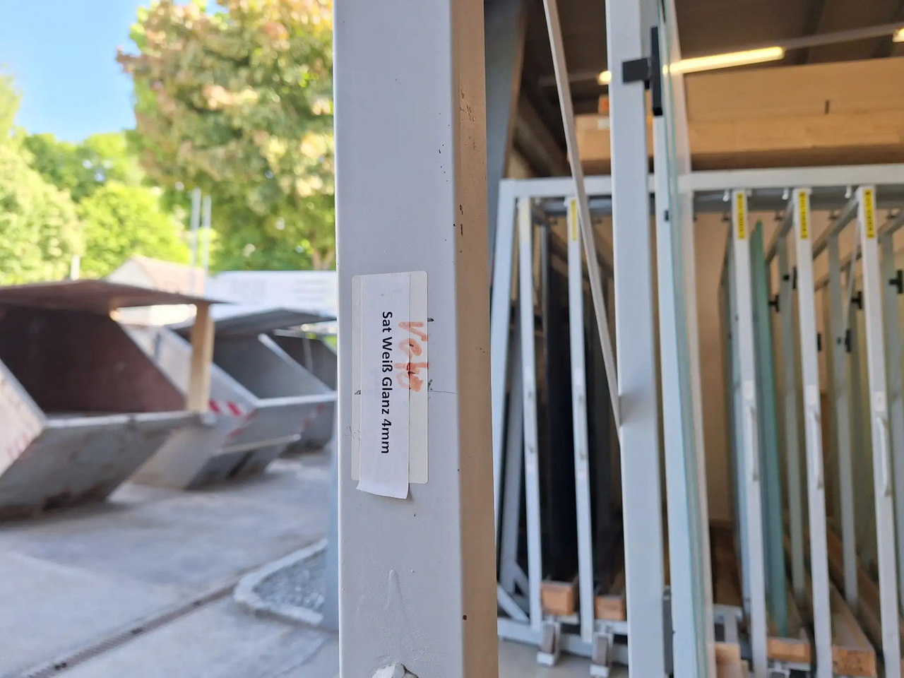 2 Stk. Glasscheiben - Werkzeug/ Gerät: das Bild 3 2 Stk. Glasscheiben - Werkzeug/ Gerät: das Bild 3
