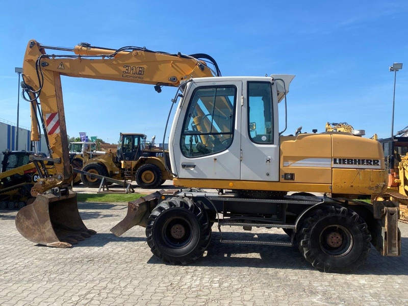 Liebherr A316 Litronic NVT - Mobilbagger: das Bild 2 Liebherr A316 Litronic NVT - Mobilbagger: das Bild 2