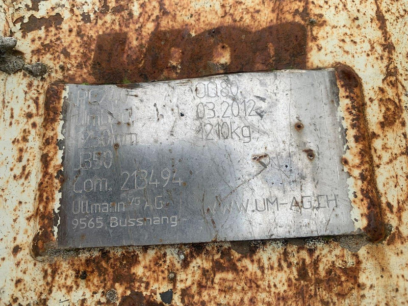 Oil Quick Bucket MS25/21 - Schaufel: das Bild 3 Oil Quick Bucket MS25/21 - Schaufel: das Bild 3