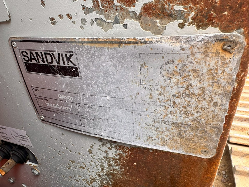 Siebmaschine Sandvik QA331 NVT: das Bild 8 Siebmaschine Sandvik QA331 NVT: das Bild 8