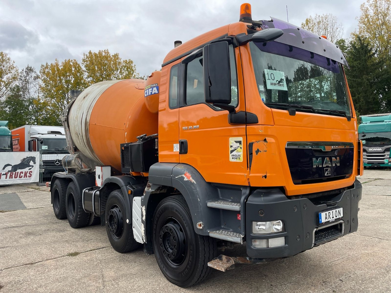MAN TGS 32.360 8x4 BB Betonmischer/CIFA/SL9/9m3/EU4 - Fahrmischer: das Bild 1 MAN TGS 32.360 8x4 BB Betonmischer/CIFA/SL9/9m3/EU4 - Fahrmischer: das Bild 1