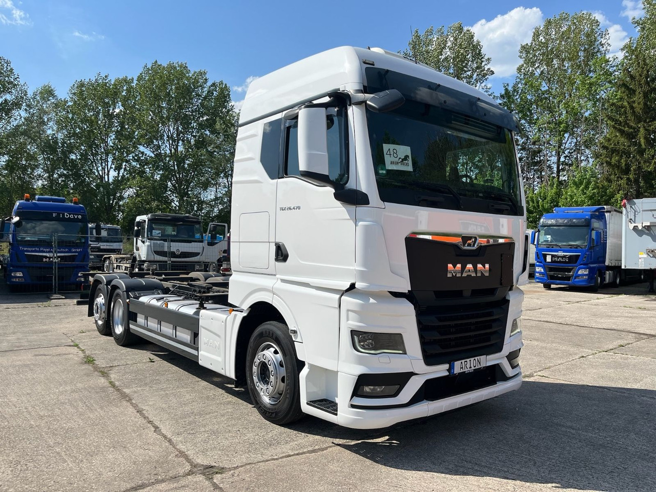 MAN TGX 26.470 6x2-4 LL Wechselfahrg./BDF/NLA/EU6d - Containerwagen/ Wechselfahrgestell LKW: das Bild 5 MAN TGX 26.470 6x2-4 LL Wechselfahrg./BDF/NLA/EU6d - Containerwagen/ Wechselfahrgestell LKW: das Bild 5