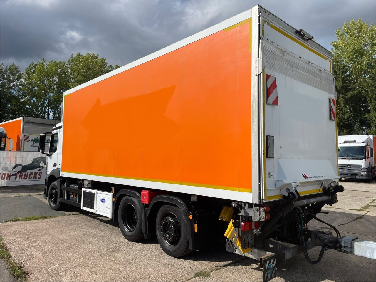 Mercedes-Benz Antos 2543 6x2 Kühlkoffer/CARRIER/NLA/LBW/AC/EU6 - Kühlkoffer LKW: das Bild 4 Mercedes-Benz Antos 2543 6x2 Kühlkoffer/CARRIER/NLA/LBW/AC/EU6 - Kühlkoffer LKW: das Bild 4