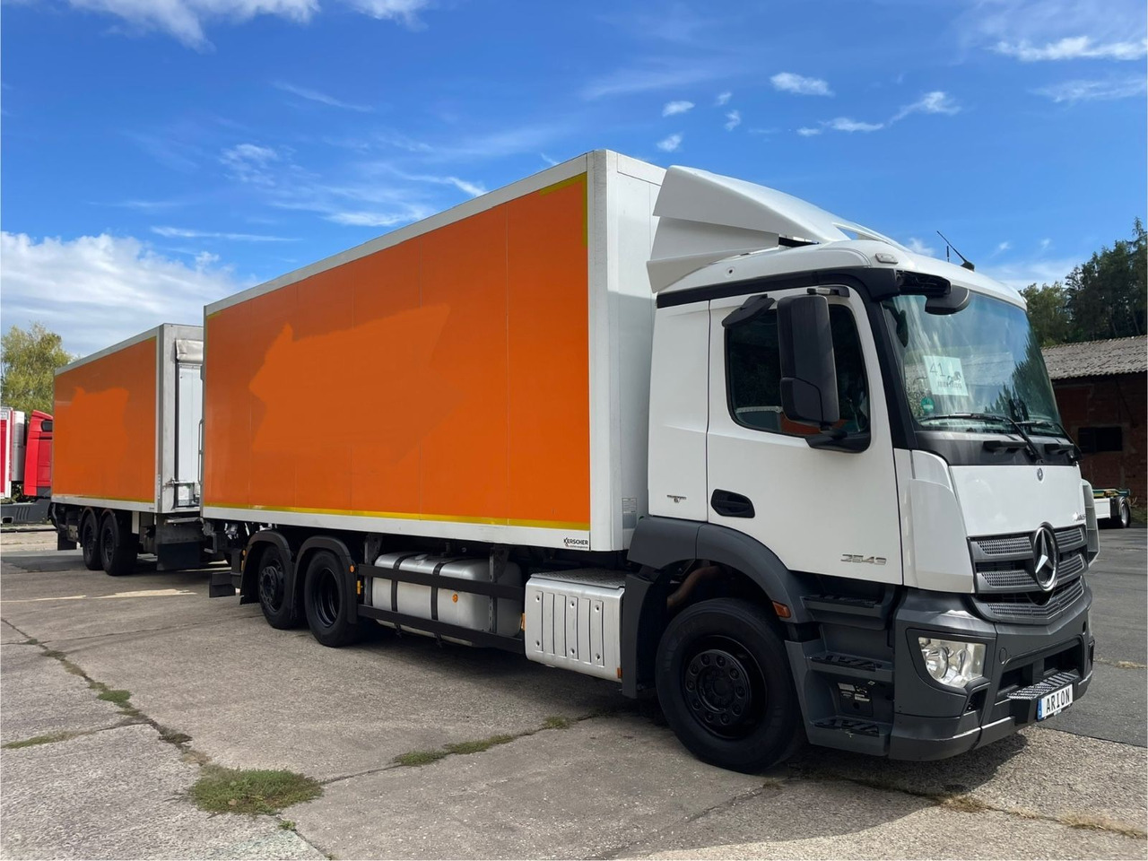 Mercedes-Benz Antos 2543 6x2 Kühlkoffer/CARRIER/NLA/LBW/AC/EU6 - Kühlkoffer LKW: das Bild 1 Mercedes-Benz Antos 2543 6x2 Kühlkoffer/CARRIER/NLA/LBW/AC/EU6 - Kühlkoffer LKW: das Bild 1