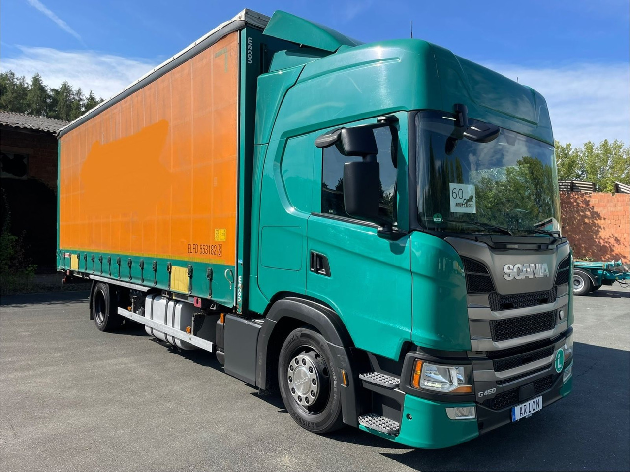 Scania G450 Pritsche+Plane/Wechsler/WECON/StandAC/EU6d - Plane LKW: das Bild 1 Scania G450 Pritsche+Plane/Wechsler/WECON/StandAC/EU6d - Plane LKW: das Bild 1