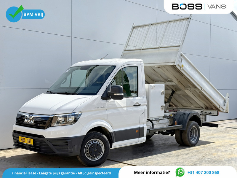 MAN TGE 5.120 2.0 TDI Kipper Dubbellucht Carplay Trekhaak Airco Camera Navigatie Benne Tipper - Kipper Transporter: das Bild 1 MAN TGE 5.120 2.0 TDI Kipper Dubbellucht Carplay Trekhaak Airco Camera Navigatie Benne Tipper - Kipper Transporter: das Bild 1