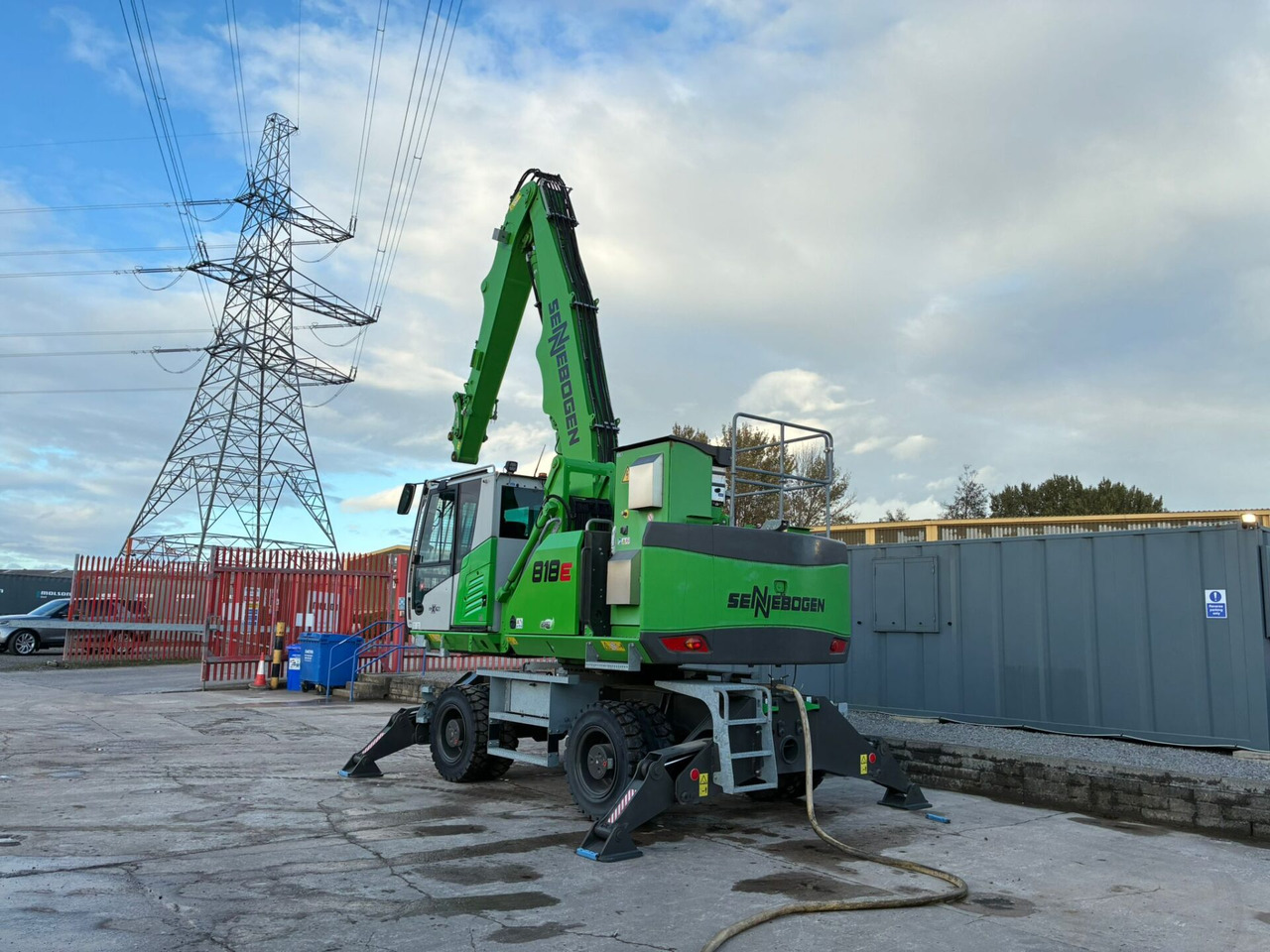 Sennebogen 818E Electric - Umschlagbagger: das Bild 3 Sennebogen 818E Electric - Umschlagbagger: das Bild 3