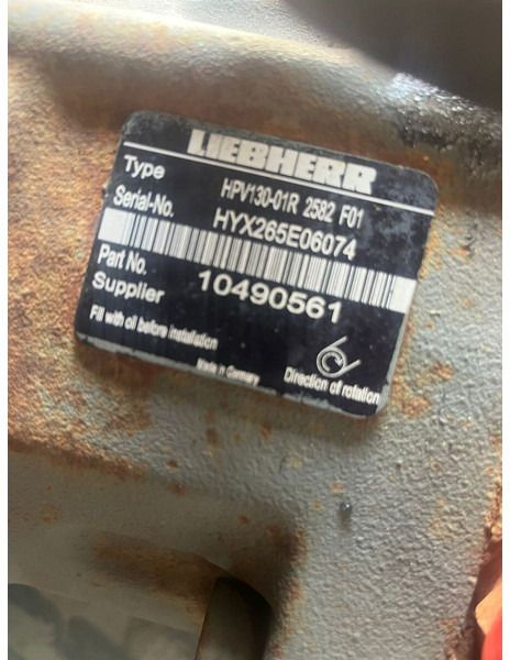 Liebherr R974B / R974 / R974 Li / A974B - Hydraulikpumpe: das Bild 4 Liebherr R974B / R974 / R974 Li / A974B - Hydraulikpumpe: das Bild 4