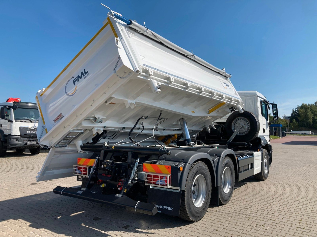 Kipper, Zustand - NEU MAN TGS 26.440 6X4 FML DREISEITENKIPPER  HARDOX: das Bild 15