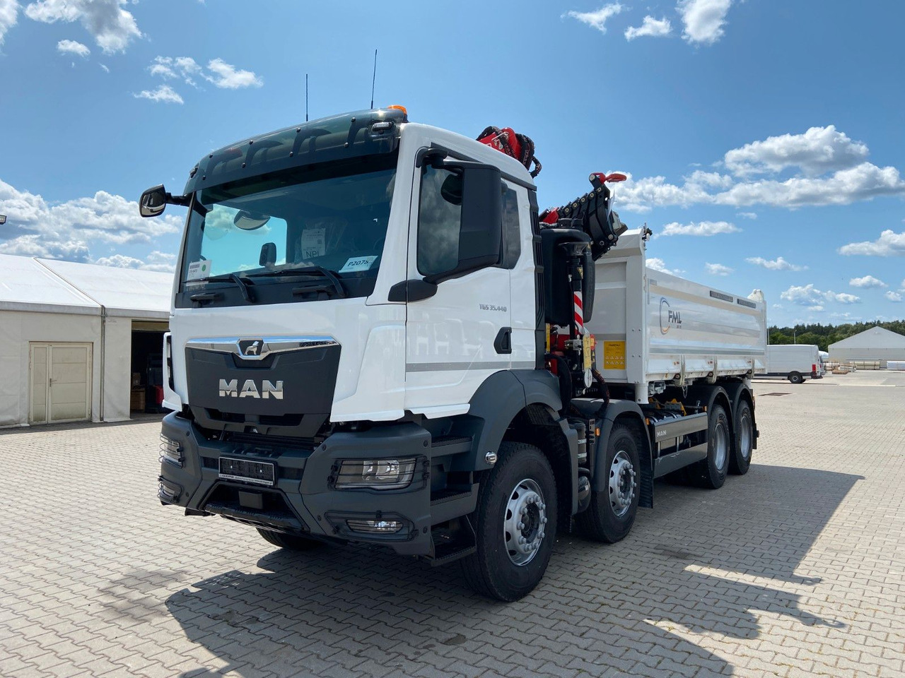 MAN TGS 35.440 DREISEITENKIPPER MIT FASSI F275.026 - Kipper, Autokran: das Bild 3 MAN TGS 35.440 DREISEITENKIPPER MIT FASSI F275.026 - Kipper, Autokran: das Bild 3
