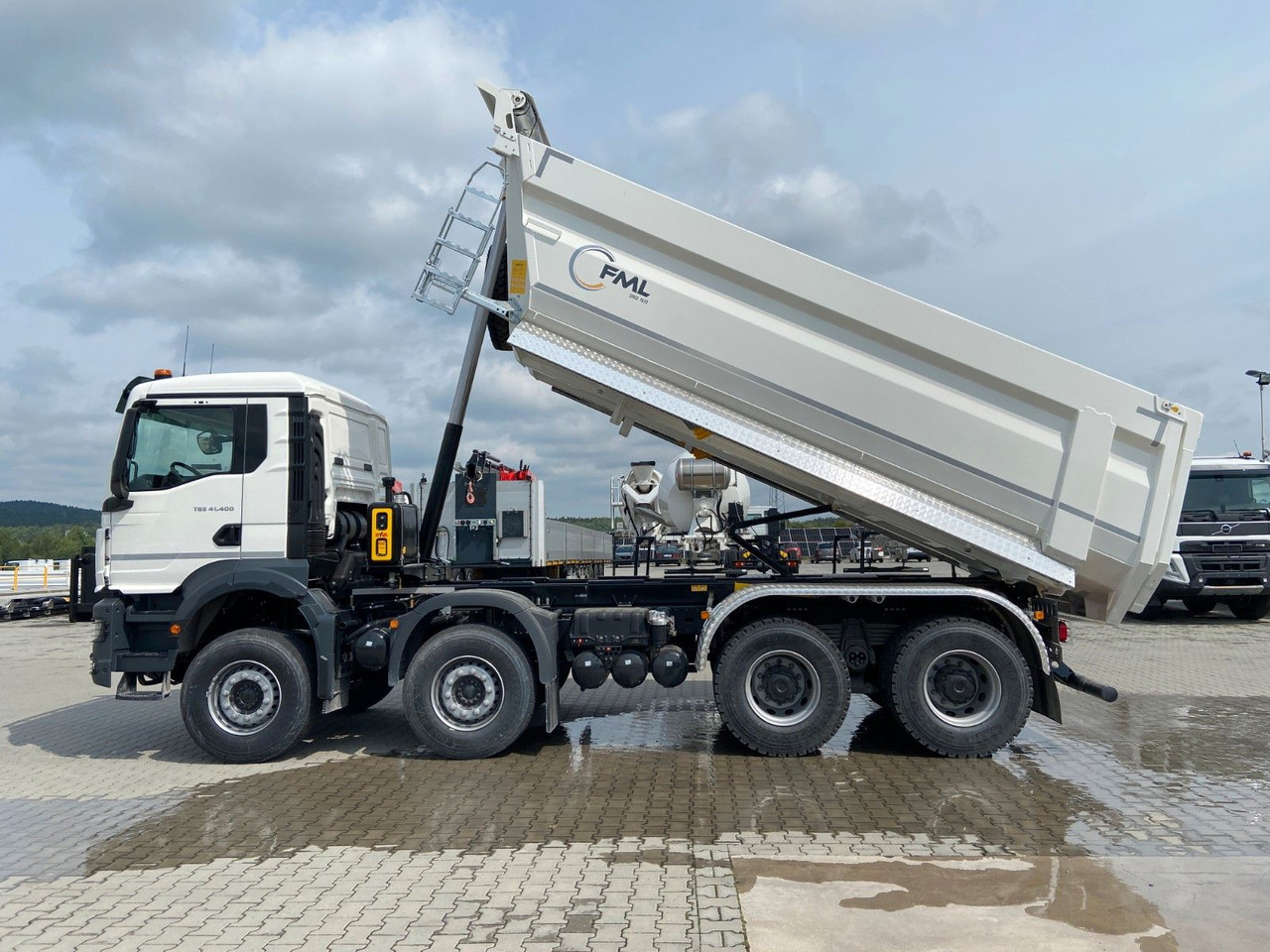 Kipper MAN TGS 41.400 8x4 EURO2 FML KIPPER 21M3: das Bild 8