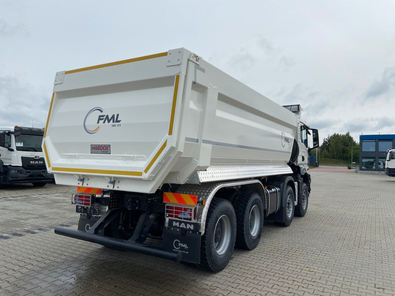 Kipper MAN TGS 41.400 8x4 EURO2 FML KIPPER 21M3: das Bild 6