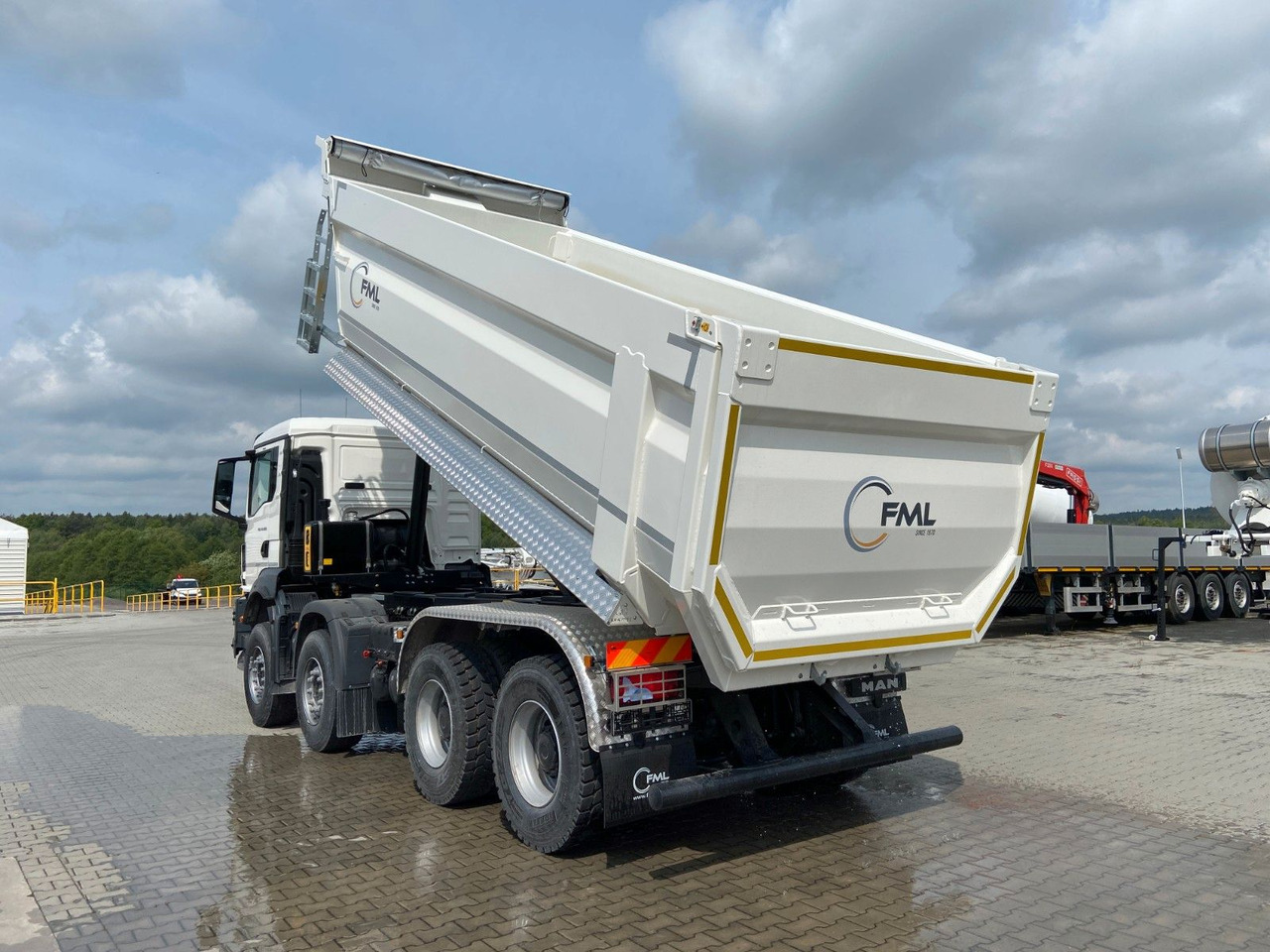 Kipper MAN TGS 41.400 8x4 EURO2 FML KIPPER 21M3: das Bild 7