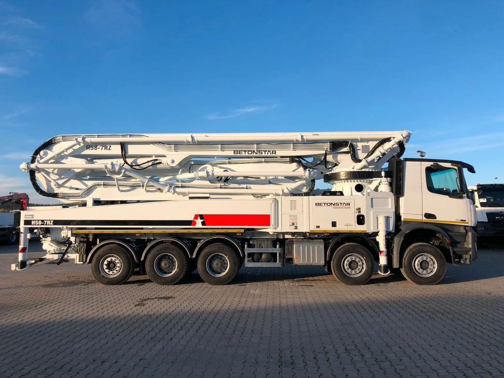 Mercedes-Benz AROCS 4458 BETONSTAR H58.16-7RZ - Betonpumpe: das Bild 3 Mercedes-Benz AROCS 4458 BETONSTAR H58.16-7RZ - Betonpumpe: das Bild 3