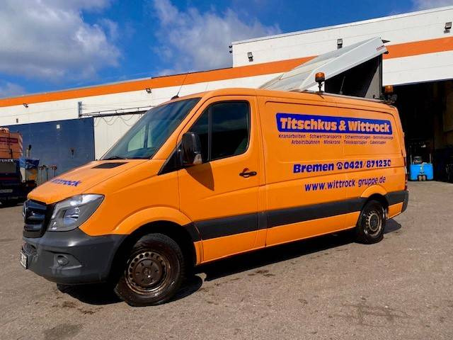 Mercedes-Benz Sprinter 313CDI - BF3-Fahrzeug - Koffer Transporter: das Bild 2 Mercedes-Benz Sprinter 313CDI - BF3-Fahrzeug - Koffer Transporter: das Bild 2