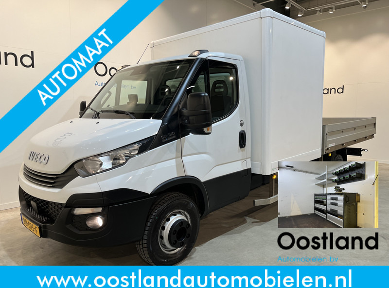 Iveco 65C18 3.0 Automaat Open Laadbak / Mobiele Werkplaats / Bott Inrichting / Euro 6 / Airco / Cruise Control / Trekhaak / Camera / 3-Zits / 55.400 KM !! C-Rijbewijs !! - Pritsche Transporter: das Bild 1 Iveco 65C18 3.0 Automaat Open Laadbak / Mobiele Werkplaats / Bott Inrichting / Euro 6 / Airco / Cruise Control / Trekhaak / Camera / 3-Zits / 55.400 KM !! C-Rijbewijs !! - Pritsche Transporter: das Bild 1