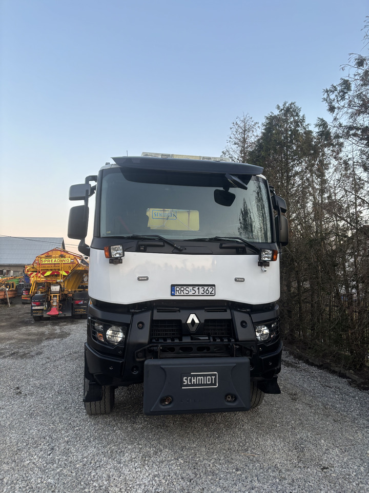 Schneeräumfahrzeug RENAULT K380 6x6 K380 6x6 SCHMIDT STRATOS III GRITTER/SPREADER PLOUGH: das Bild 6