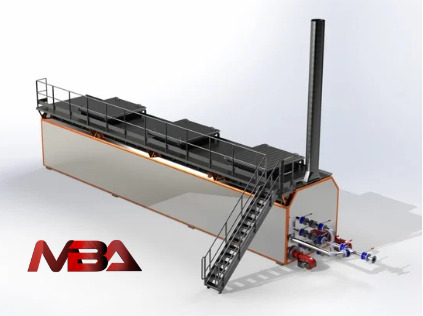 MBA Bitumen Melting Machine / Usine de Fusion de Bitume / آلة صهر البيتومين - Asphaltmischanlage: das Bild 4 MBA Bitumen Melting Machine / Usine de Fusion de Bitume / آلة صهر البيتومين - Asphaltmischanlage: das Bild 4