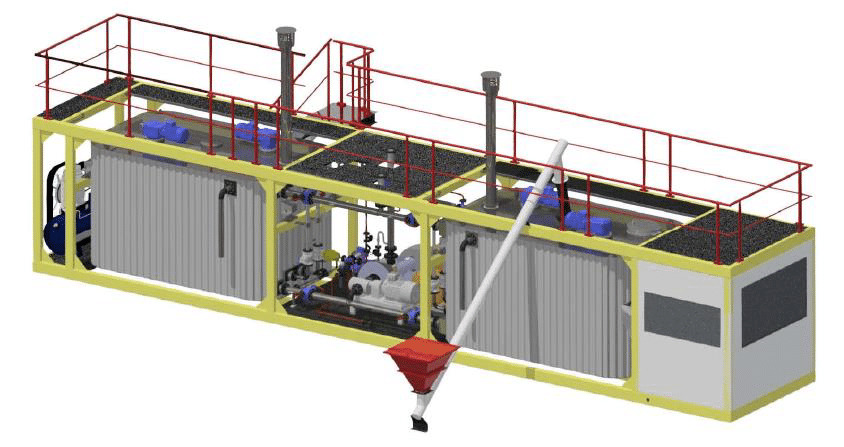 MBA Modified Bitumen Plant / Usines de Bitume Modifié / مصنع البيتومين المعدل - Asphaltmischanlage: das Bild 2 MBA Modified Bitumen Plant / Usines de Bitume Modifié / مصنع البيتومين المعدل - Asphaltmischanlage: das Bild 2