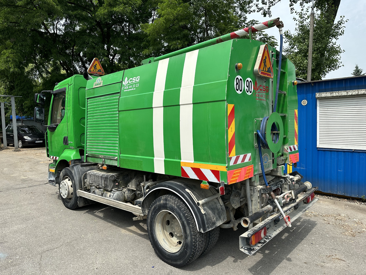 Renault Midlum Semat streetwasher water truck Laveuse 4500l schemmfahrzeug - Kehrmaschine: das Bild 2 Renault Midlum Semat streetwasher water truck Laveuse 4500l schemmfahrzeug - Kehrmaschine: das Bild 2