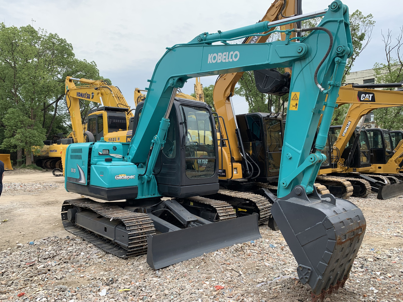 KOBELCO sk75-8 - Minibagger: das Bild 1 KOBELCO sk75-8 - Minibagger: das Bild 1