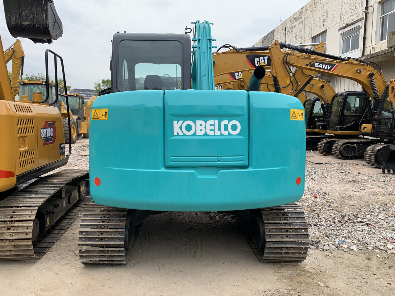 KOBELCO sk75-8 - Minibagger: das Bild 2 KOBELCO sk75-8 - Minibagger: das Bild 2