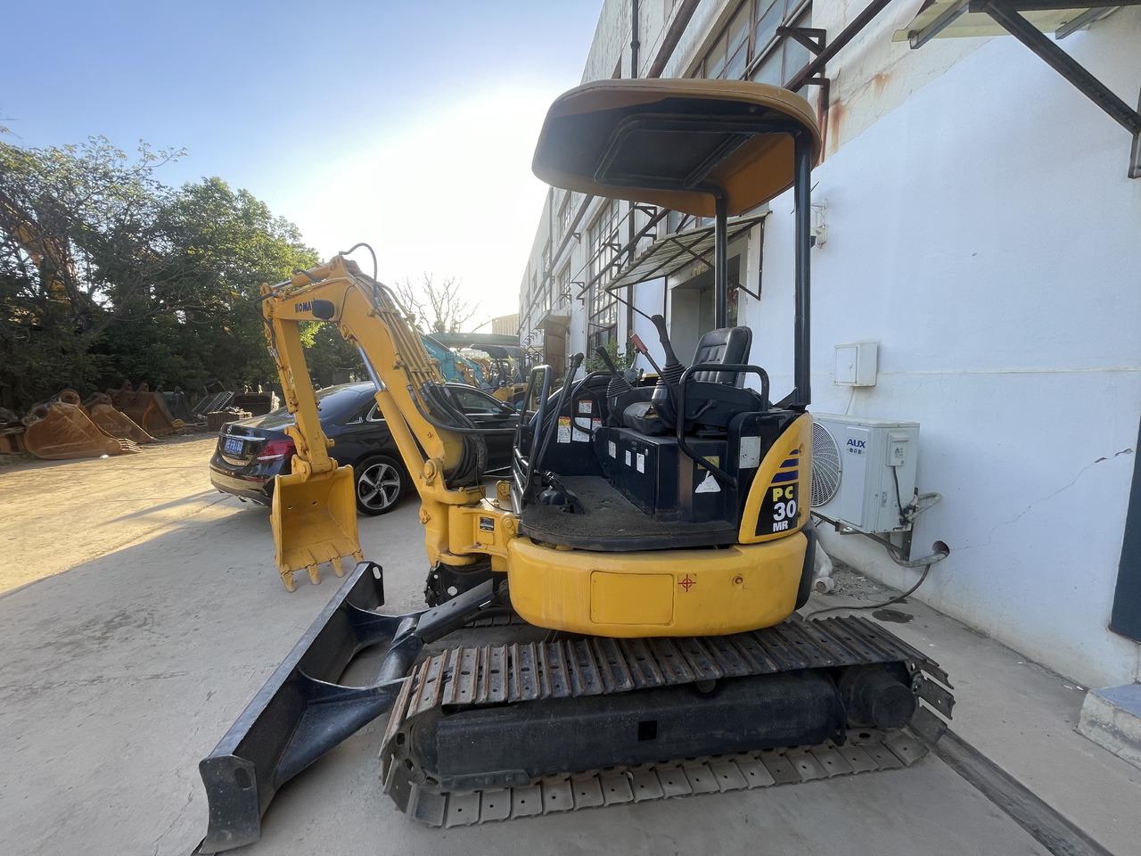 Komatsu PC30MR-5 - Minibagger: das Bild 1 Komatsu PC30MR-5 - Minibagger: das Bild 1