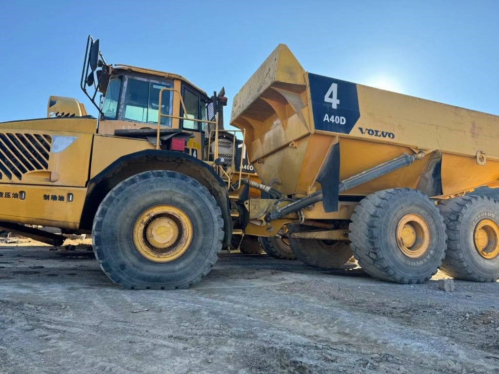 Volvo A 40 D - Knickgelenkter Dumper: das Bild 1 Volvo A 40 D - Knickgelenkter Dumper: das Bild 1