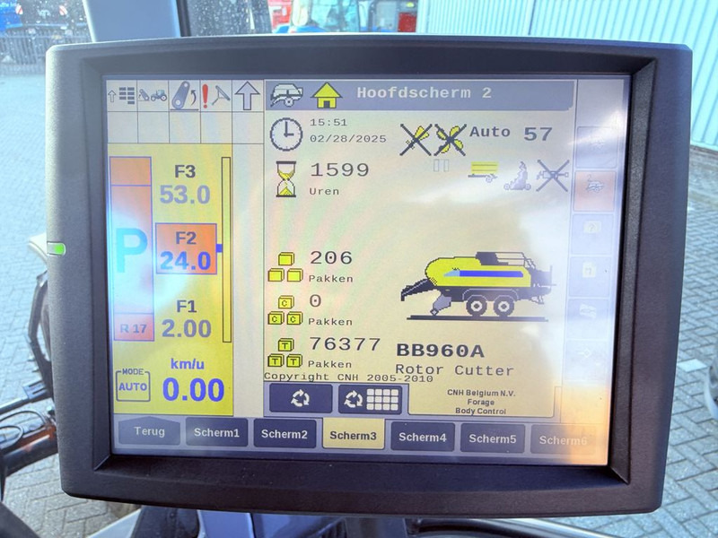 Landmaschine New Holland BB960A CropCutter 120x90: das Bild 9