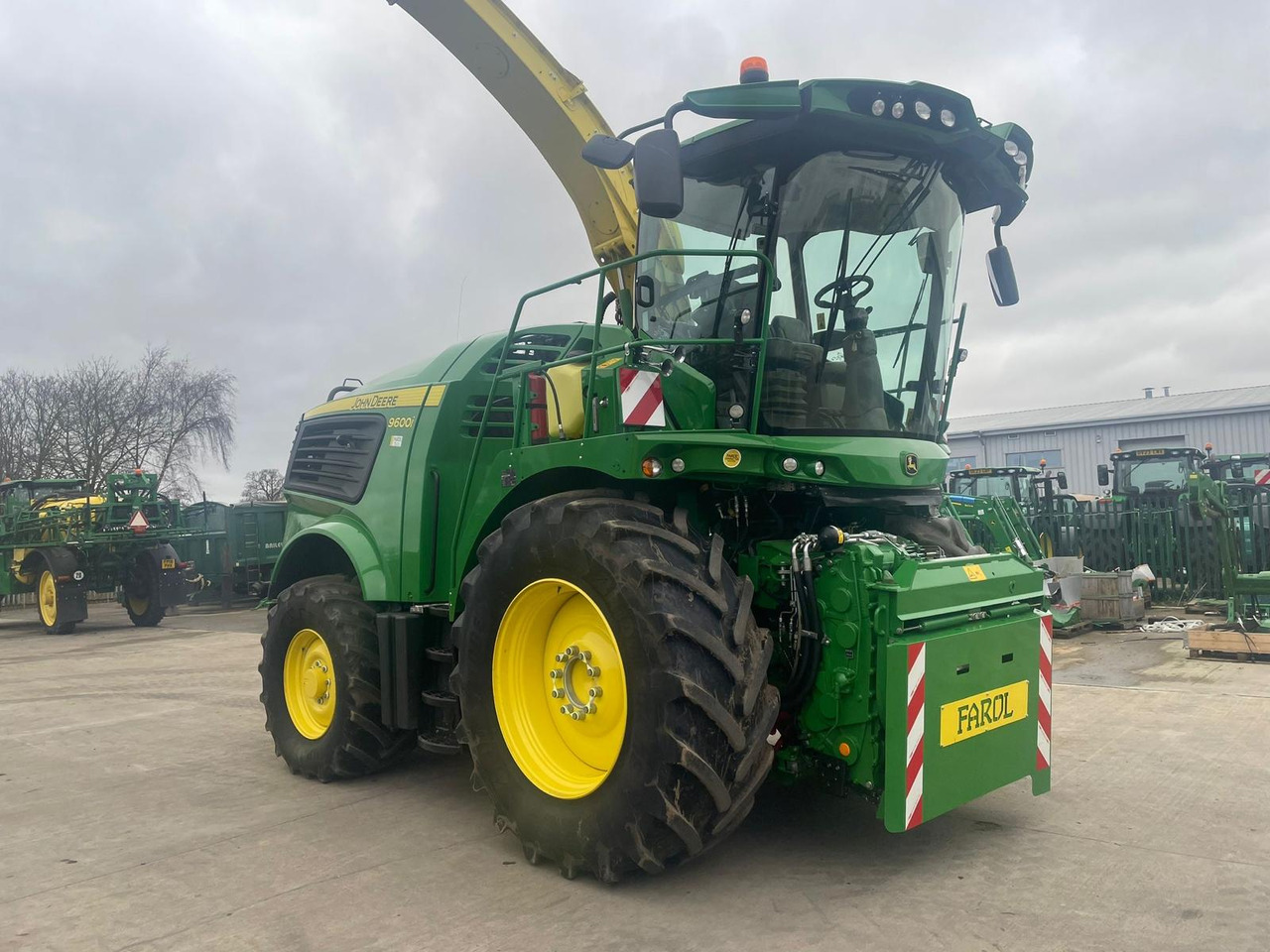 John Deere 9600 - Feldhäcksler: das Bild 1 John Deere 9600 - Feldhäcksler: das Bild 1