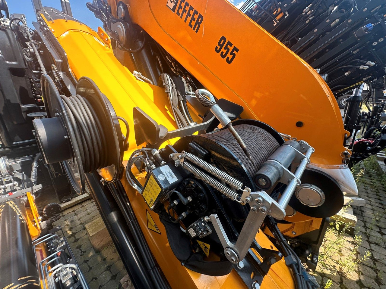 Effer-Ladekran 955-8s + Jib 6s - Autokran: das Bild 2 Effer-Ladekran 955-8s + Jib 6s - Autokran: das Bild 2
