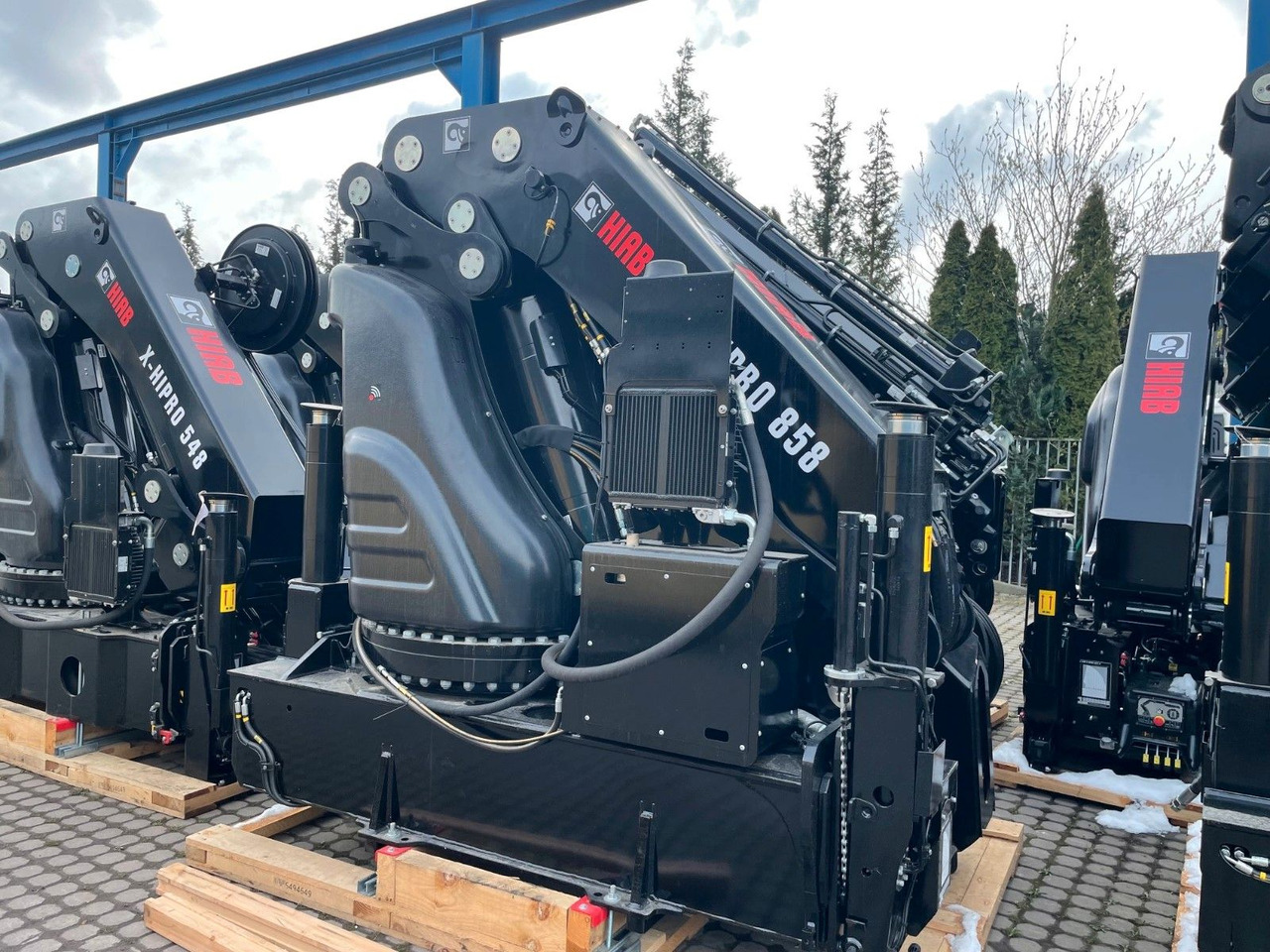 Kran HIAB X-HiPro858E-8 & Jib150x-6 - Autokran: das Bild 2 Kran HIAB X-HiPro858E-8 & Jib150x-6 - Autokran: das Bild 2