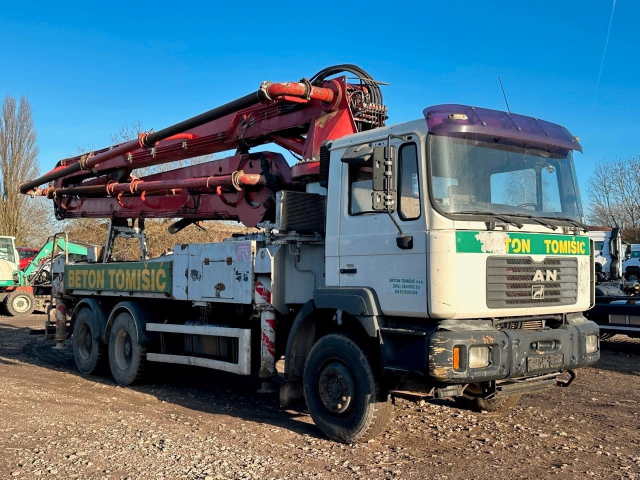 MAN FE 310 6X4 Cifa 36m Betonpumpe - Betonpumpe: das Bild 1 MAN FE 310 6X4 Cifa 36m Betonpumpe - Betonpumpe: das Bild 1