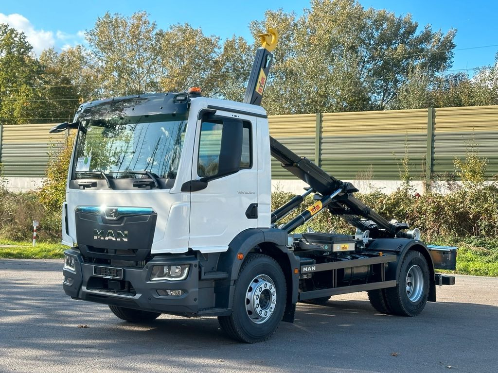 MAN TGM 18.320 4x2 Euro 6e Hyva 12-45 - Abrollkipper, Autokran: das Bild 1 MAN TGM 18.320 4x2 Euro 6e Hyva 12-45 - Abrollkipper, Autokran: das Bild 1