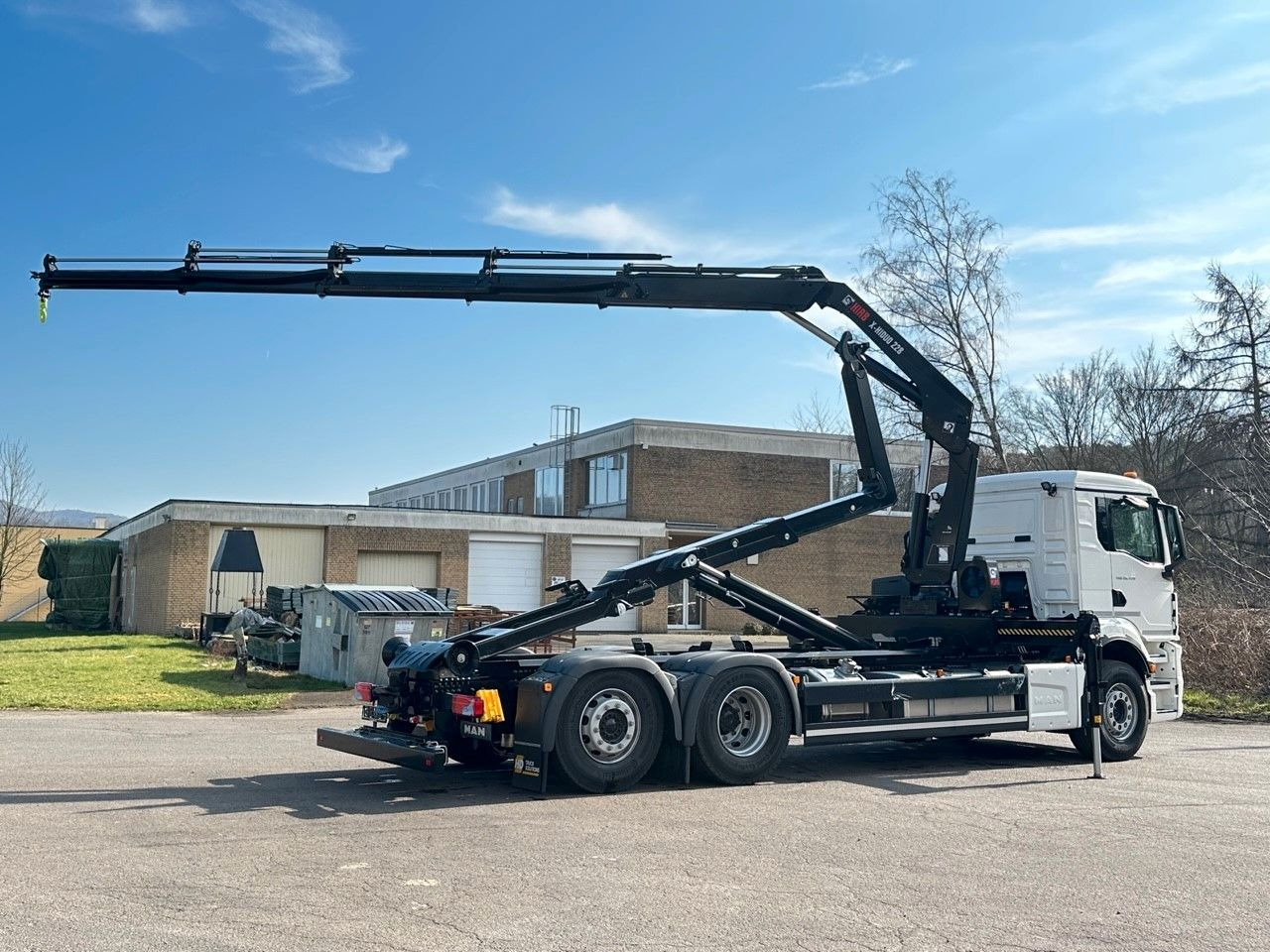 MAN TGS 26.470 6x2 Abrollkipper + Kran Hiab 228-4 - Abrollkipper, Autokran: das Bild 5 MAN TGS 26.470 6x2 Abrollkipper + Kran Hiab 228-4 - Abrollkipper, Autokran: das Bild 5