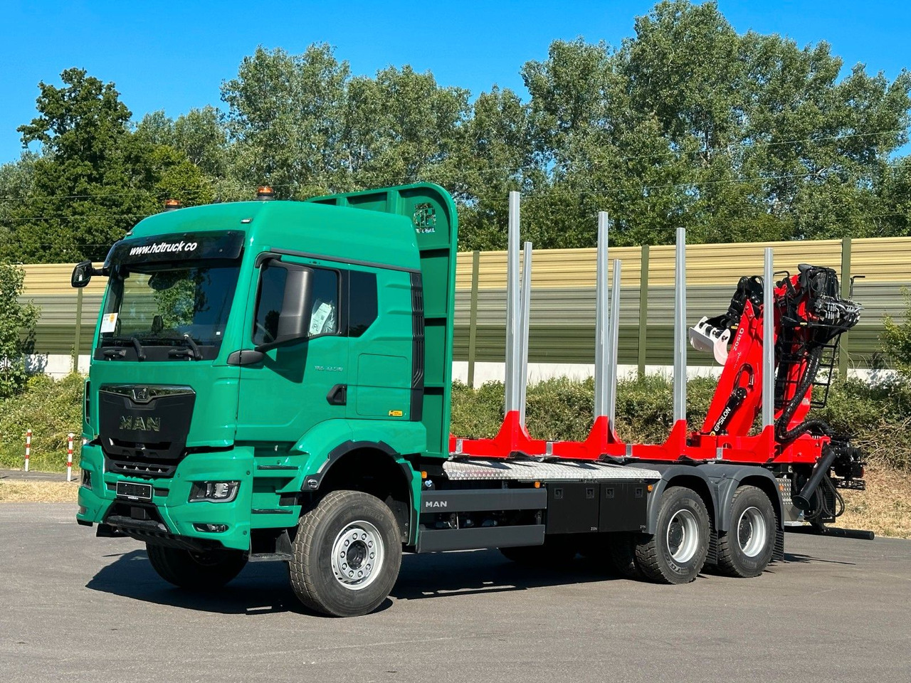 MAN TGS 33.510 6X4 BB Euro6e EPSILON 150Z - Holztransporter, Autokran: das Bild 2 MAN TGS 33.510 6X4 BB Euro6e EPSILON 150Z - Holztransporter, Autokran: das Bild 2