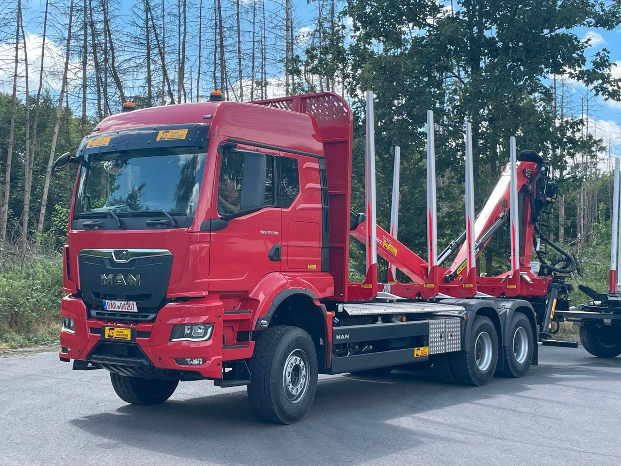 MAN TGS 33.510 6X4 BL Euro6e EPSILON 170Z - Holztransporter, Autokran: das Bild 2 MAN TGS 33.510 6X4 BL Euro6e EPSILON 170Z - Holztransporter, Autokran: das Bild 2