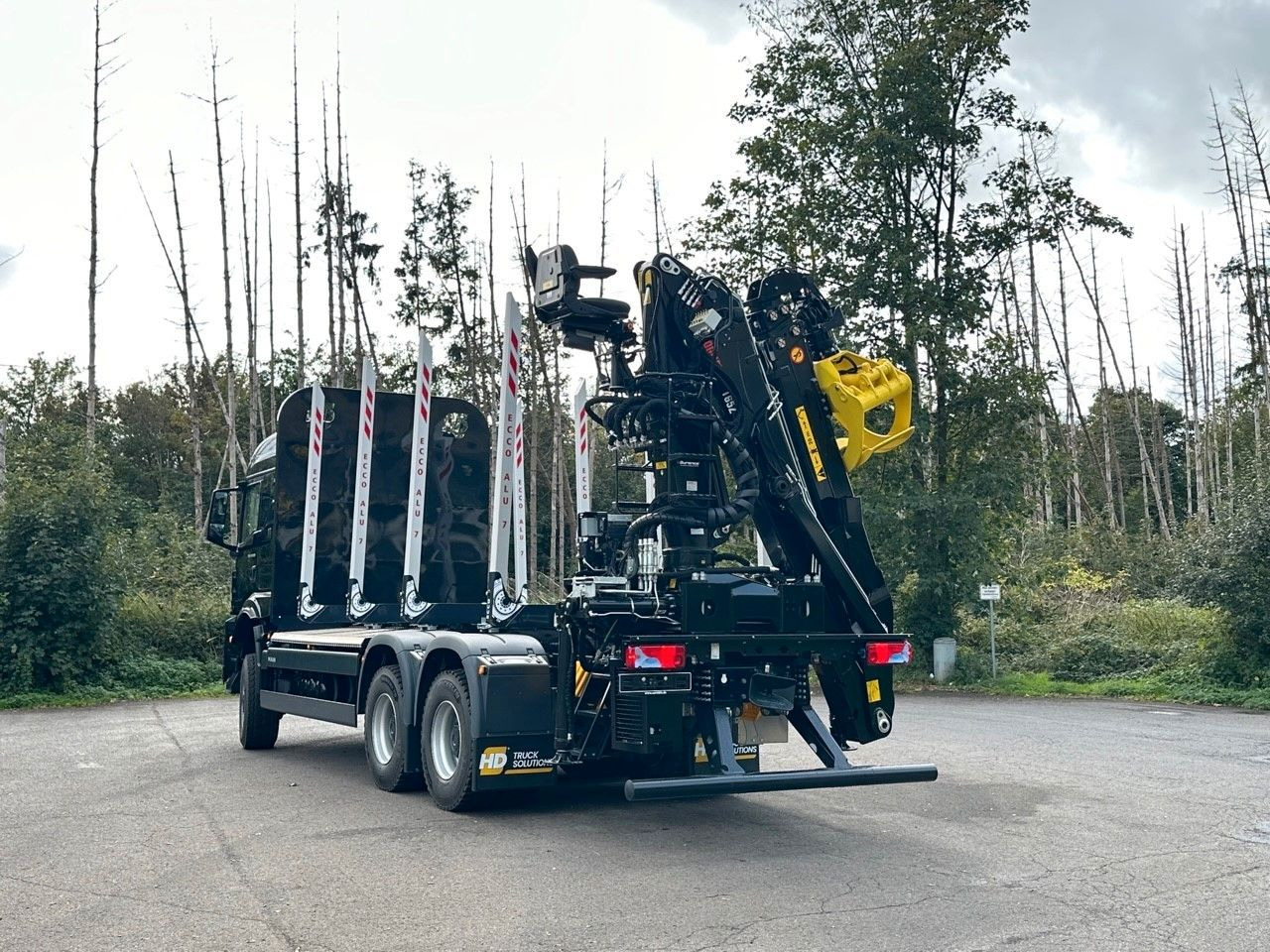 MAN TGS 33.520 6X6 Euro6e LogLift 165 Z - Holztransporter, Autokran: das Bild 3 MAN TGS 33.520 6X6 Euro6e LogLift 165 Z - Holztransporter, Autokran: das Bild 3