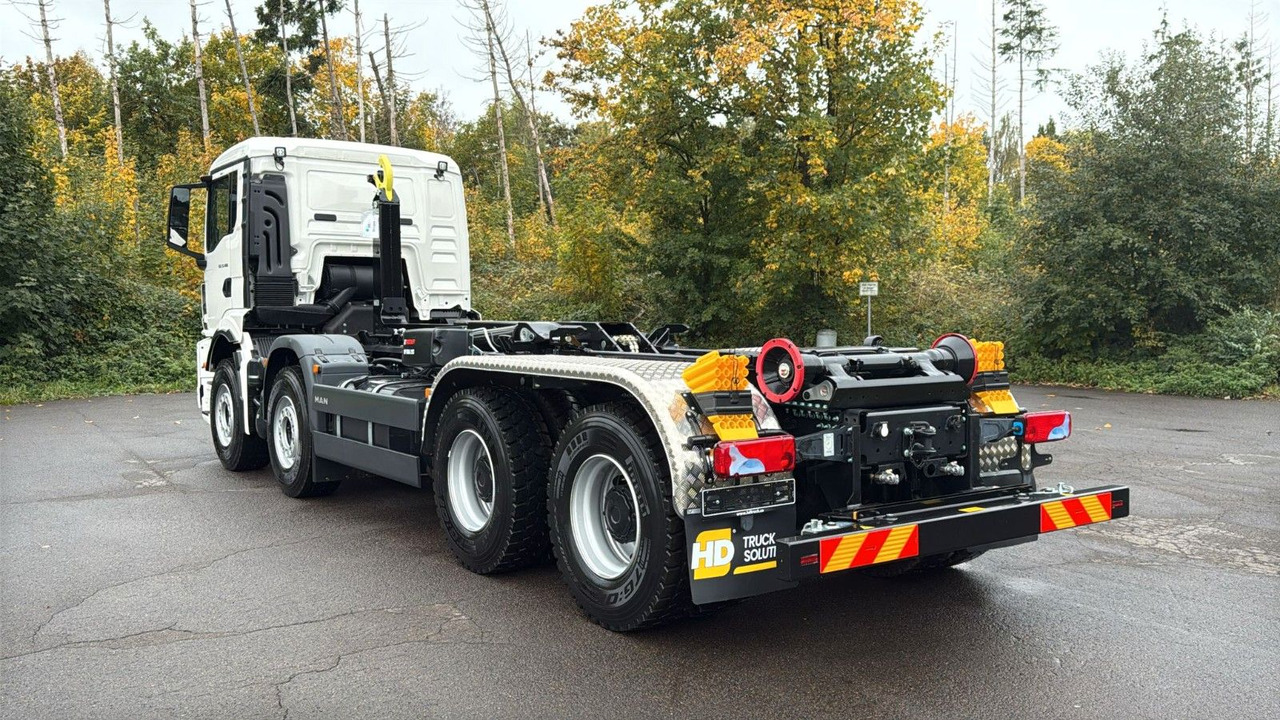 MAN TGS 35.480 8x4 Euro6e Hiab MultLift Abrollkipper - Abrollkipper, Autokran: das Bild 3 MAN TGS 35.480 8x4 Euro6e Hiab MultLift Abrollkipper - Abrollkipper, Autokran: das Bild 3