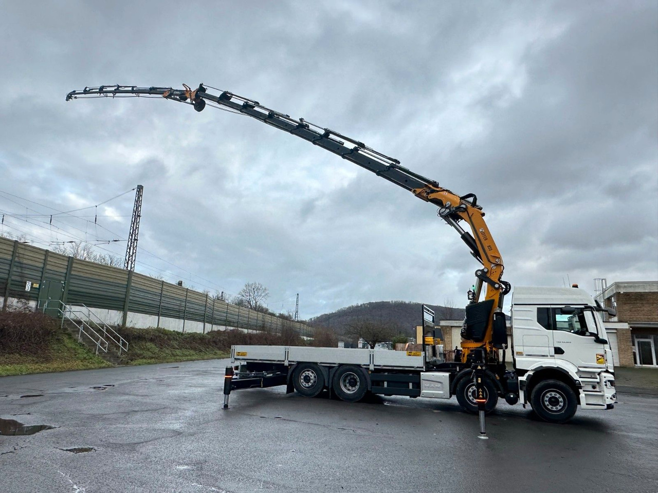 Autokran MAN TGS 35.520 8X2 Hiab EFFER 955-8s +Jib 6s: das Bild 17