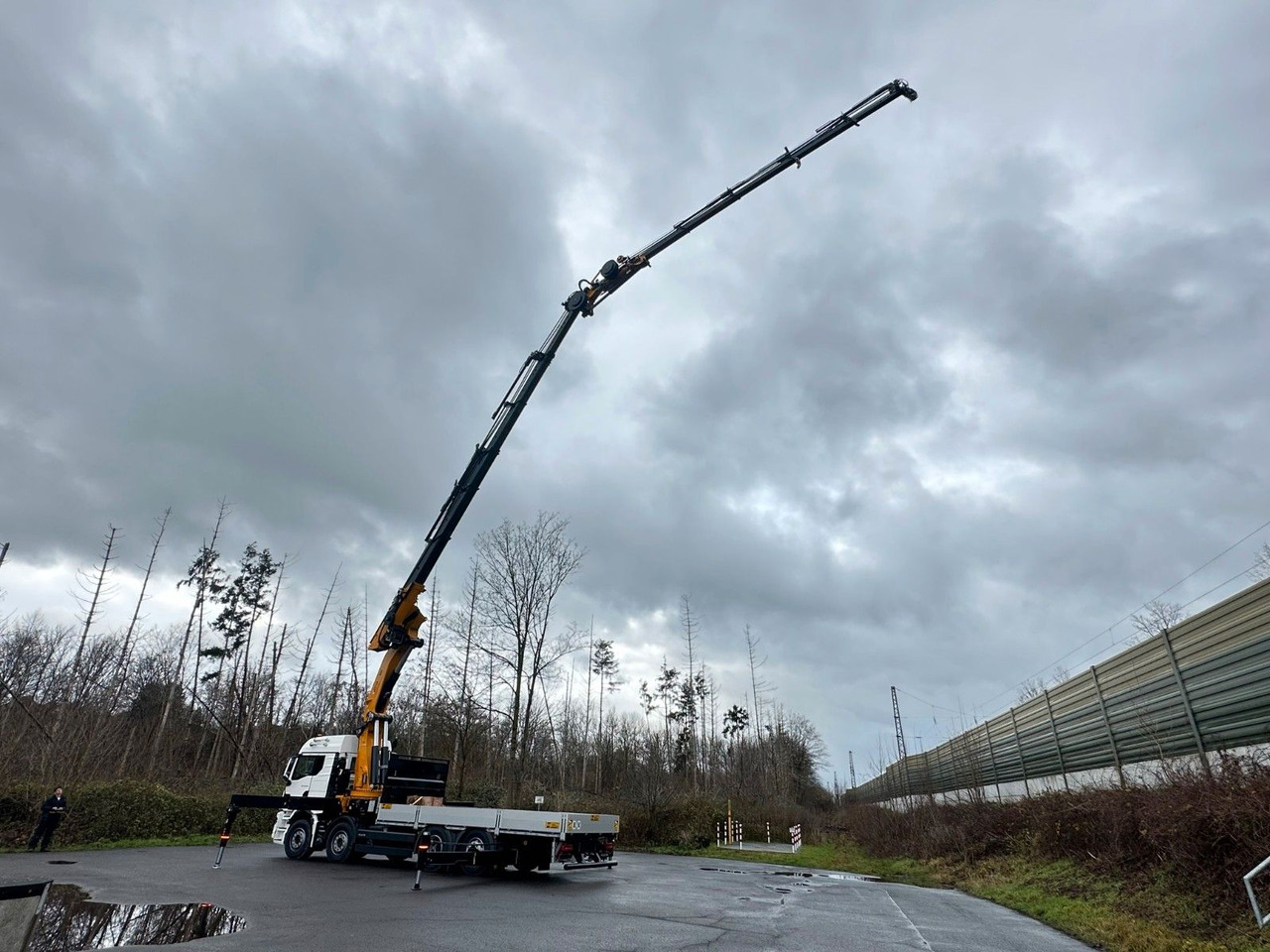 Autokran MAN TGS 35.520 8X2 Hiab EFFER 955-8s +Jib 6s: das Bild 19