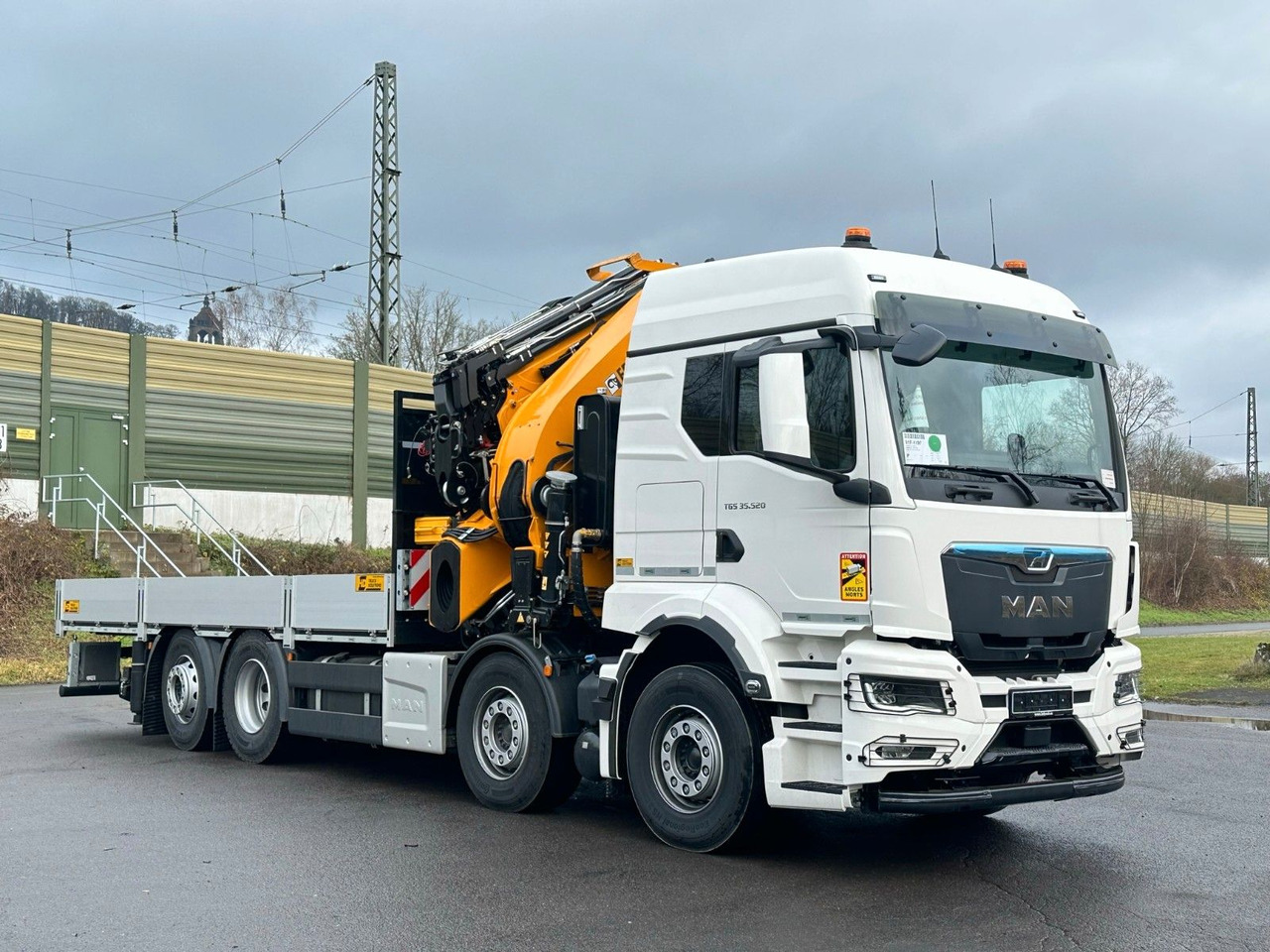 Autokran MAN TGS 35.520 8X2 Hiab EFFER 955-8s +Jib 6s: das Bild 10