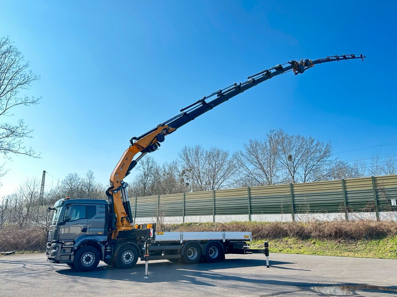 MAN TGS 35.520 8X4 TG 3 EFFER 955-8s +Jib 6sAUTOKRAN - Autokran: das Bild 3 MAN TGS 35.520 8X4 TG 3 EFFER 955-8s +Jib 6sAUTOKRAN - Autokran: das Bild 3